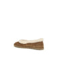UGG Beige Suede Leather Ballet Flats