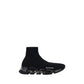 Balenciaga Black Polyester Athletic Sneakers