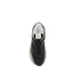 Valentino Garavani Black Calf Leather Bos Taurus Athletic Sneakers