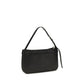Ferragamo Black Calf Leather Bos Taurus Shoulder Bag