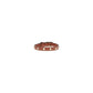 Valentino Garavani Brown Calf Leather Bos Taurus Bracelet