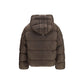 Parajumpers Brown Goose Down Full-Length Jacket
