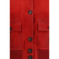 Valstar Red Goatskin Full-Length Jacket