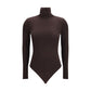 Wolford Brown Cotton Bodysuit