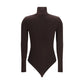 Wolford Brown Cotton Bodysuit
