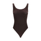 Wolford Brown Cotton Bodysuit