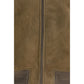 Salvatore Santoro Brown Lamb Ovis Aries Full-Length Jacket
