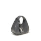 Ganni Gray Leather Shoulder Bag