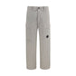 C.P. Company Gray Cotton Cargo Pants