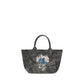 Ganni Gray Cotton Shoulder Bag