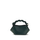 Ganni Bicolor Recycled Leather Shoulder Bag
