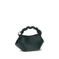Ganni Bicolor Recycled Leather Shoulder Bag