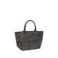 Ganni Gray Cotton Shoulder Bag