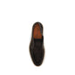 Santoni Brown Suede Leather Slip-On Loafers