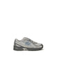 New Balance Gray Fabric Athletic Sneakers