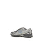 New Balance Gray Fabric Athletic Sneakers