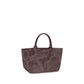 Ganni Bordeaux Cotton Shoulder Bag