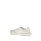 Dolce & Gabbana White Calf Leather Bos Taurus Athletic Sneakers