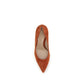 Gianvito Rossi Red Calf Leather Bos Taurus High Heel Pumps