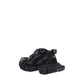 Balenciaga Black Polyurethane Chunky Sneakers