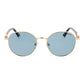 Polaroid Gold Metal Sunglasses