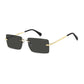 Polaroid Black Metal Sunglasses