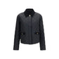 Ferragamo Black Cotton Full-Length Jacket