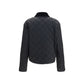 Ferragamo Black Cotton Full-Length Jacket