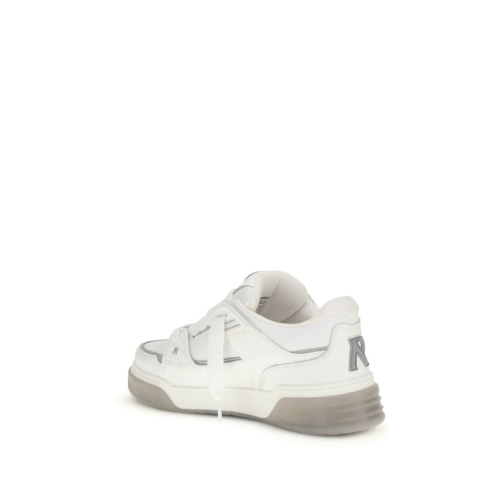 Represent White Calf Leather Bos Taurus Sneakers