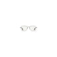 David Beckham Gray Metal Glasses (Frames)