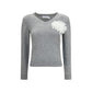 Self-Portrait Gray Cashmere Sweater