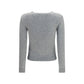 Self-Portrait Gray Cashmere Sweater