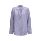 Givenchy Blue Silk Blouse