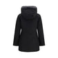 Woolrich Black Cotton Parka