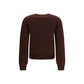 Maison Kitsuné Brown Wool Oves Aries Sweatshirt