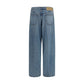 Ami Paris Blue Cotton Jeans Denim