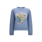 Ganni Blue Wool Oves Aries Sweatshirt