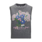Ganni Gray Wool Oves Aries Sleeveles Sweater