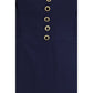 Alessandra Rich Blue Silk Casual Dress