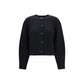 Loulou De Saison Black Wool Oves Aries Cardigan