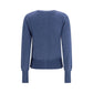 Vivienne Westwood Blue Wool Oves Aries Cardigan
