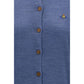 Vivienne Westwood Blue Wool Oves Aries Cardigan