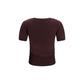 Vivienne Westwood Purple Wool Oves Aries T-Shirt