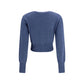 Vivienne Westwood Blue Silk Cardigan