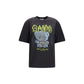Ganni Gray Cotton Sweatshirt
