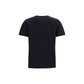 Ganni Gray Cotton T-Shirt