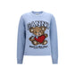 Ganni Blue Wool Oves Aries Sweatshirt
