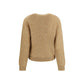 Ganni Beige Polyamide Sweatshirt