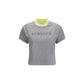 Versace Gray Cotton T-Shirt
