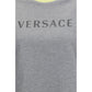 Versace Gray Cotton T-Shirt